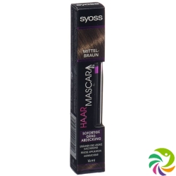 Syoss Haar Mascara Mittelbraun 16ml