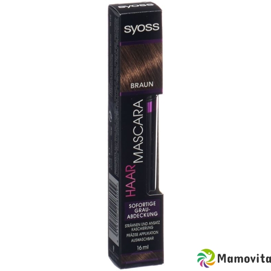 Syoss Haar Mascara Schokobraun 16ml buy online