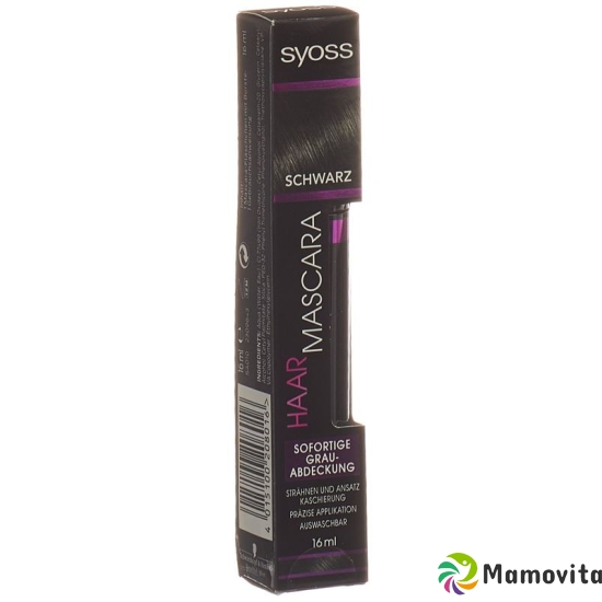 Syoss Haar Mascara Schwarz 16ml buy online