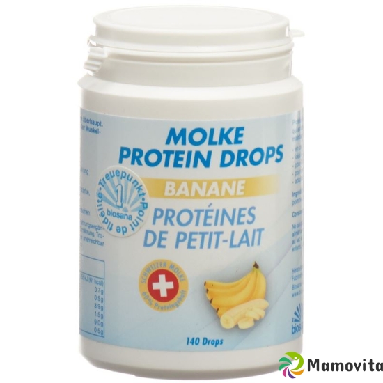 Biosana Molke Protein Drops Banane 140 Stück buy online