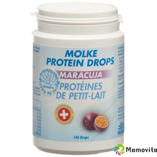 Biosana Molke Protein Drops Maracuja 140 Stück buy online