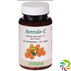 Chrisana Acerola C Lutschtabletten Dose 150 Stück