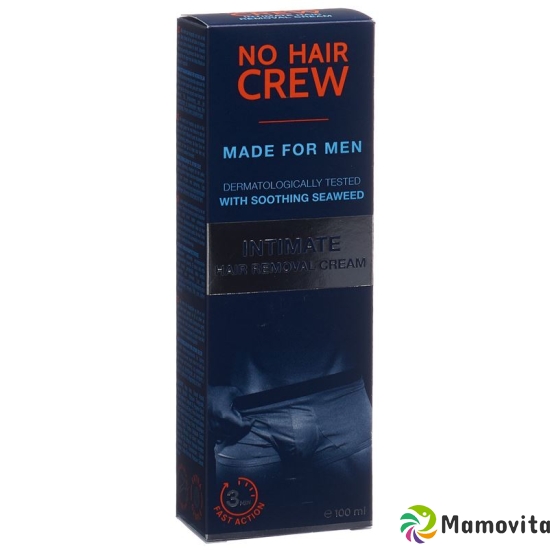 No Hair Crew Enthaarungscreme Intim Männer 100ml buy online