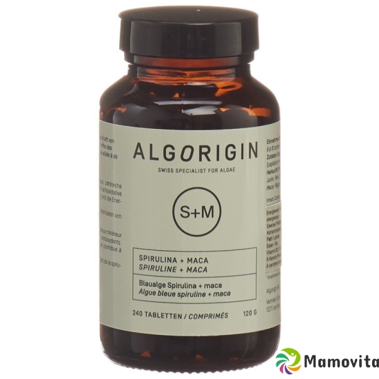 Algorigin Spiruline + Maca Tabletten 240 Stück buy online