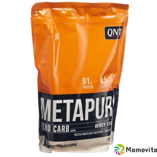 Qnt Zero Carb Metapure White Chocolate 480g buy online