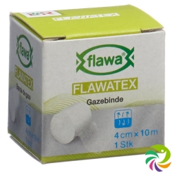 Flawa Flawatex gauze bandage inelastic 4cmx10m