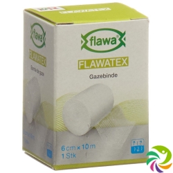 Flawa Flawatex gauze bandage 6cmx10m Inelastic