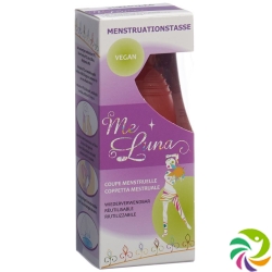 Me Luna Menstrual Cup Classic S Ball Red