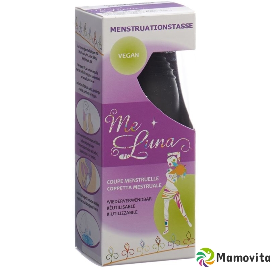 Me Luna Menstrual Cup Classic M Ball Black buy online