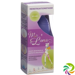 Me Luna Menstruationstasse Sport M Kugel Bl Viol