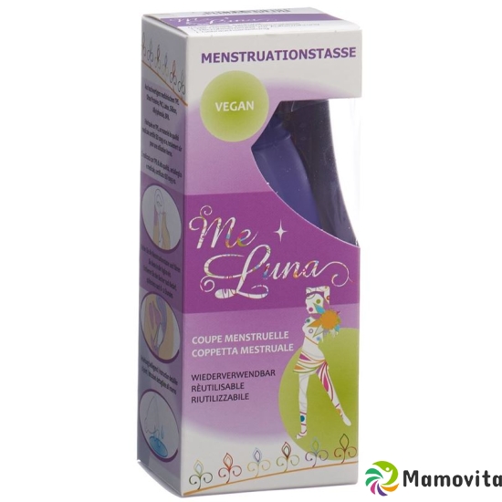 Me Luna Menstruationstasse Sport L Kugel Bl Viol buy online