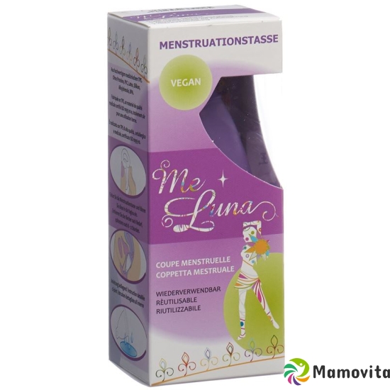 Me Luna Menstrual Cup Classic L Ring Purple buy online