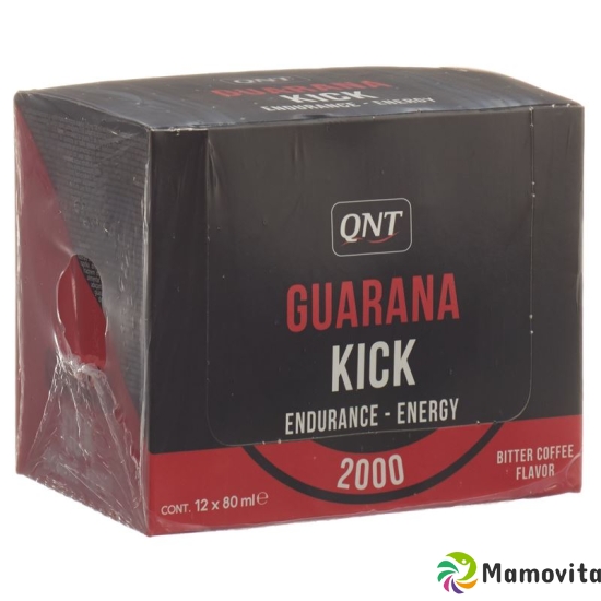 Qnt Guarana Kick 2000 Shot Guarana+caff 12x 80ml buy online