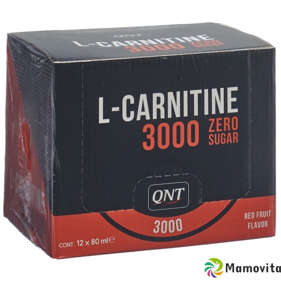 Qnt L-carnitine Shot 3000mg 12x 80ml buy online