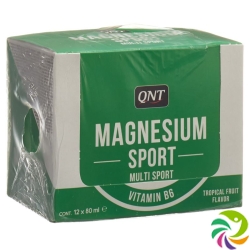 Qnt Magnesium Vit B6 Shot Tropical Frui 12x 80ml