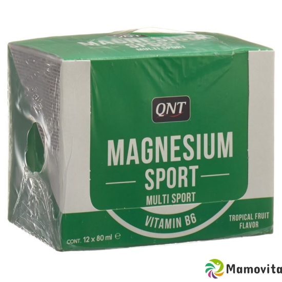 Qnt Magnesium Vit B6 Shot Tropical Frui 12x 80ml buy online