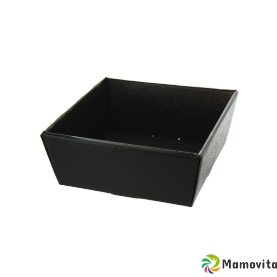 Herboristeria Gift Basket 17x17x8cm Pelle Black buy online