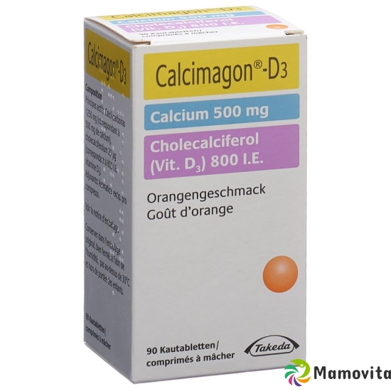 Calcimagon D3 500/800 Orange (o Aspar) Dose 90 Stück buy online