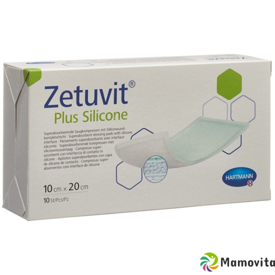 Zetuvit Plus Silicone 10x20cm 10 Stück buy online