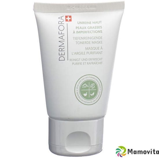 Dermafora Tiefenreinigende Tonerde Maske Tube 50ml buy online