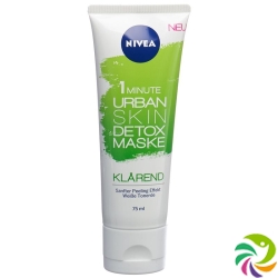 Nivea 1 Minute Urban Skin Detox Maske Klaer 75ml