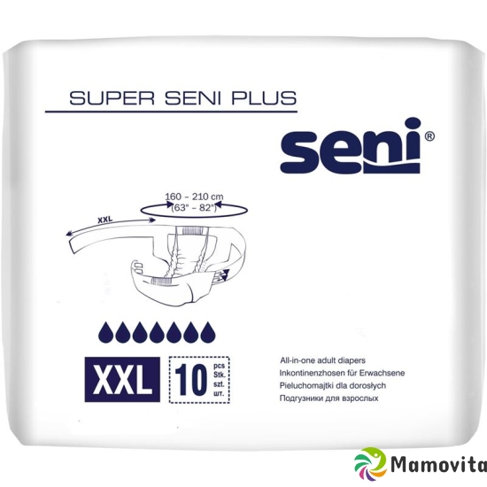 Super Seni Plus Inkontinenzslips XXL 10 Stück buy online