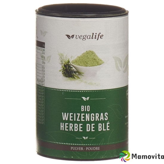 Vegalife Weizengras Pulver (neu) Dose 125g buy online