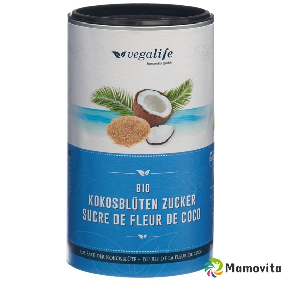 Vegalife Kokosblüten Zucker Dose 450g buy online