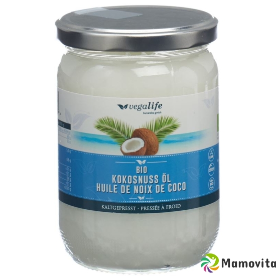 Vegalife Kokosnuss Öl Glas 500ml buy online