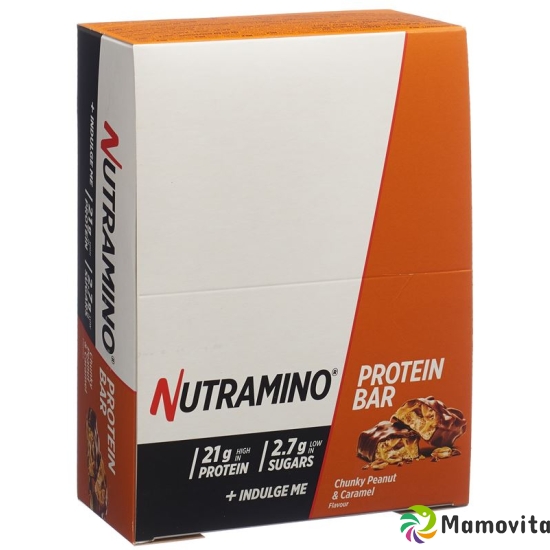 Nutramino Proteinbar Peanut & Caramel 12x 60g buy online