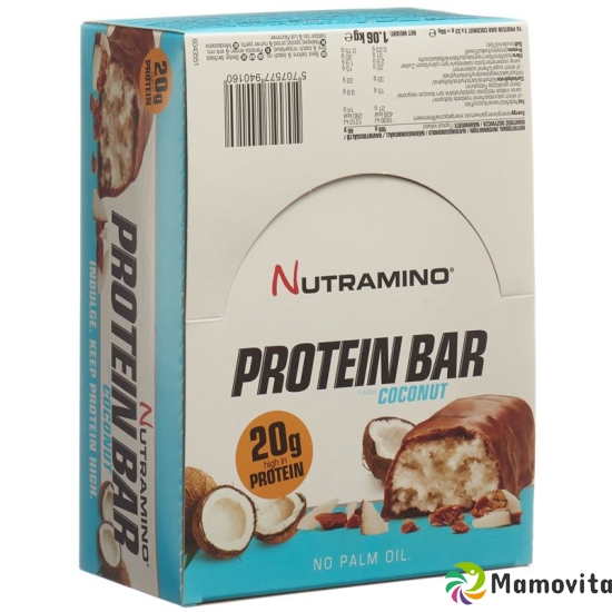 Nutramino Proteinbar Coconut 16x 66g buy online