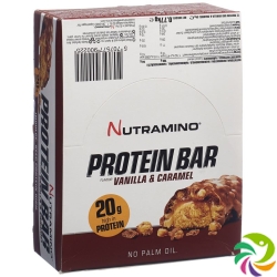 Nutramino Proteinbar Vanilla & Caramel 12x 64g