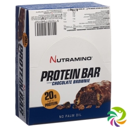 Nutramino Proteinbar Chocolate Brownie 12x 64g