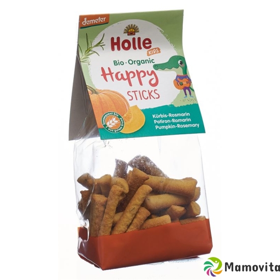 Holle Happy Sticks Pumpkin with Rosemary Bag 100g buy online