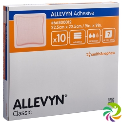 Allevyn Adhesive Wundverband 22.5x22.5cm 10 Stück