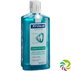 Trisa Mundspülung Complete Care Duo 2 Flasche 500ml