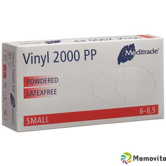 Meditrade Vinyl 2000 Pp U-hs S Gepudert 100 Stück buy online