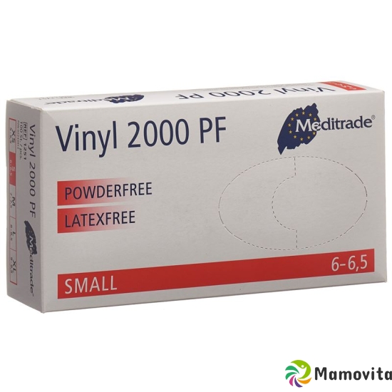 Meditrade Vinyl 2000 Pf U-hs S Puderfrei 100 Stück buy online