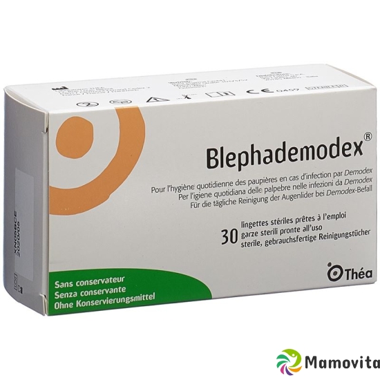 Blephademodex Pads Steril 30 Stück buy online