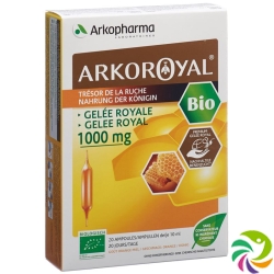 Arkoroyal Gelee Royale 1000mg Bio Trinkampullen 20 Stück