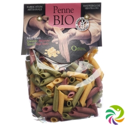 Optimys Dreifarbige Mais-Penne Bio Beutel 250g