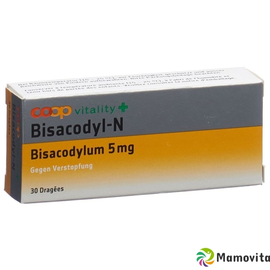 Coop Vitality Bisacodyl-n Dragees 5mg 30 Stück buy online