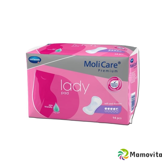 Molicare Lady Pad 4.5 drops 14 pieces buy online