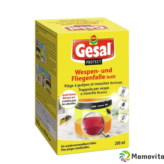 Gesal Protect Wespen U Fliegenfalle Ref 6x 200ml buy online