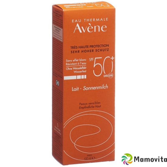 Avène Sun milk SPF 50+ 100ml buy online