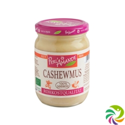 Perlamande Cashewmus Glas 250g