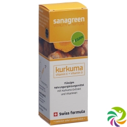 Kurkuma Sanagreen Mizell Curcuma Longa Extr 50ml