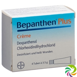 Bepanthen Plus Creme 5% 4 Tube 3.5g