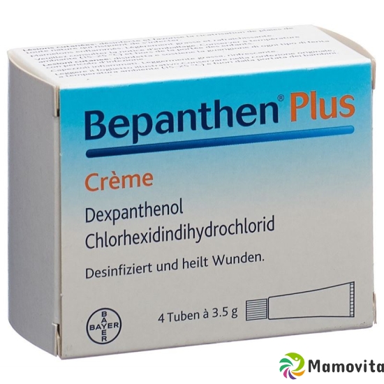 Bepanthen Plus Creme 5% 4 Tube 3.5g buy online