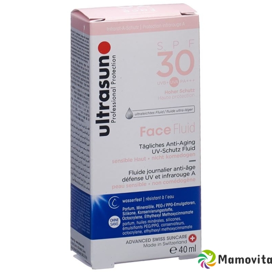 Ultrasun Face Fluid SPF 30 bottle 40ml buy online